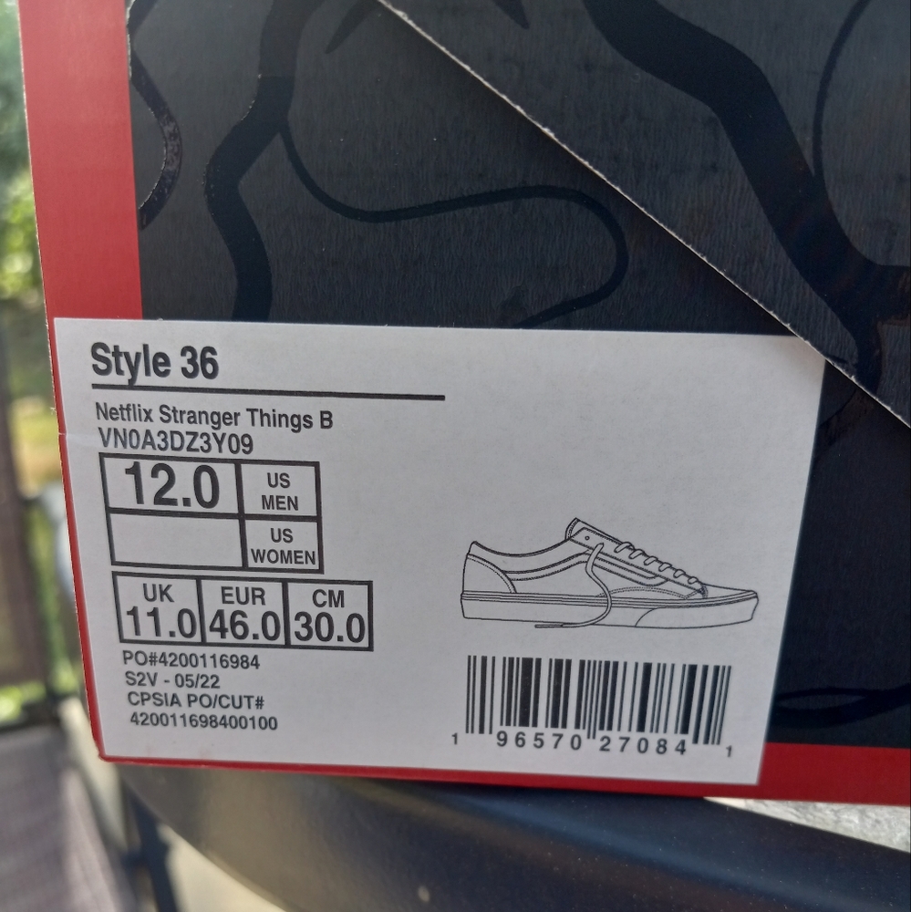 Vans Style 36 Stranger Things Collab
